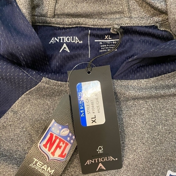 Men’s New with Tags Seahawks pullover by Antigua - Picture 4 of 6